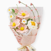 YSHomy Crochet Peony Galsang Flower Bouquet